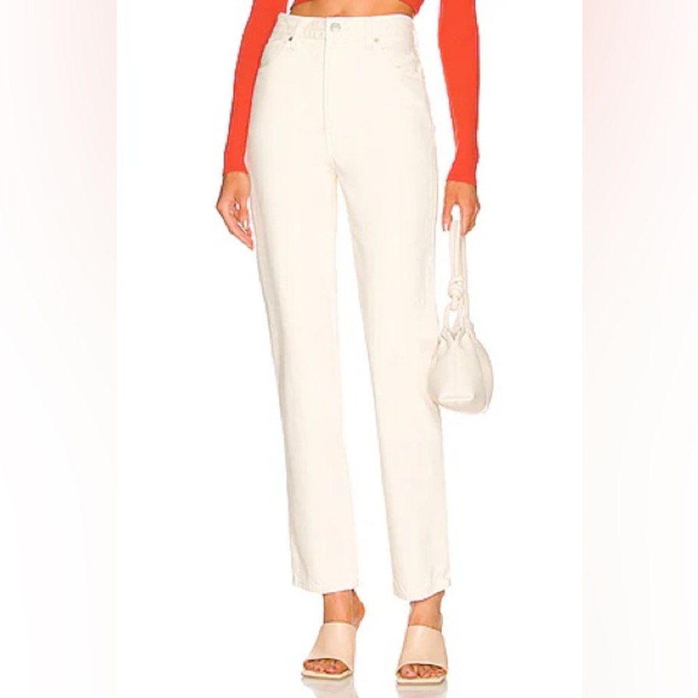 Levi’s 70’s High Slim Straight Jeans in Ecru